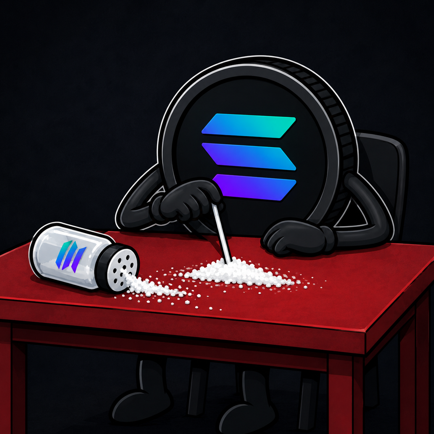 Down bad? Just snort the salt bro